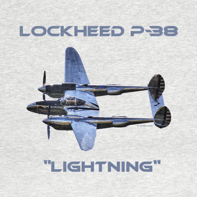 Lockheed P-38 Lightning - without Background by holgermader